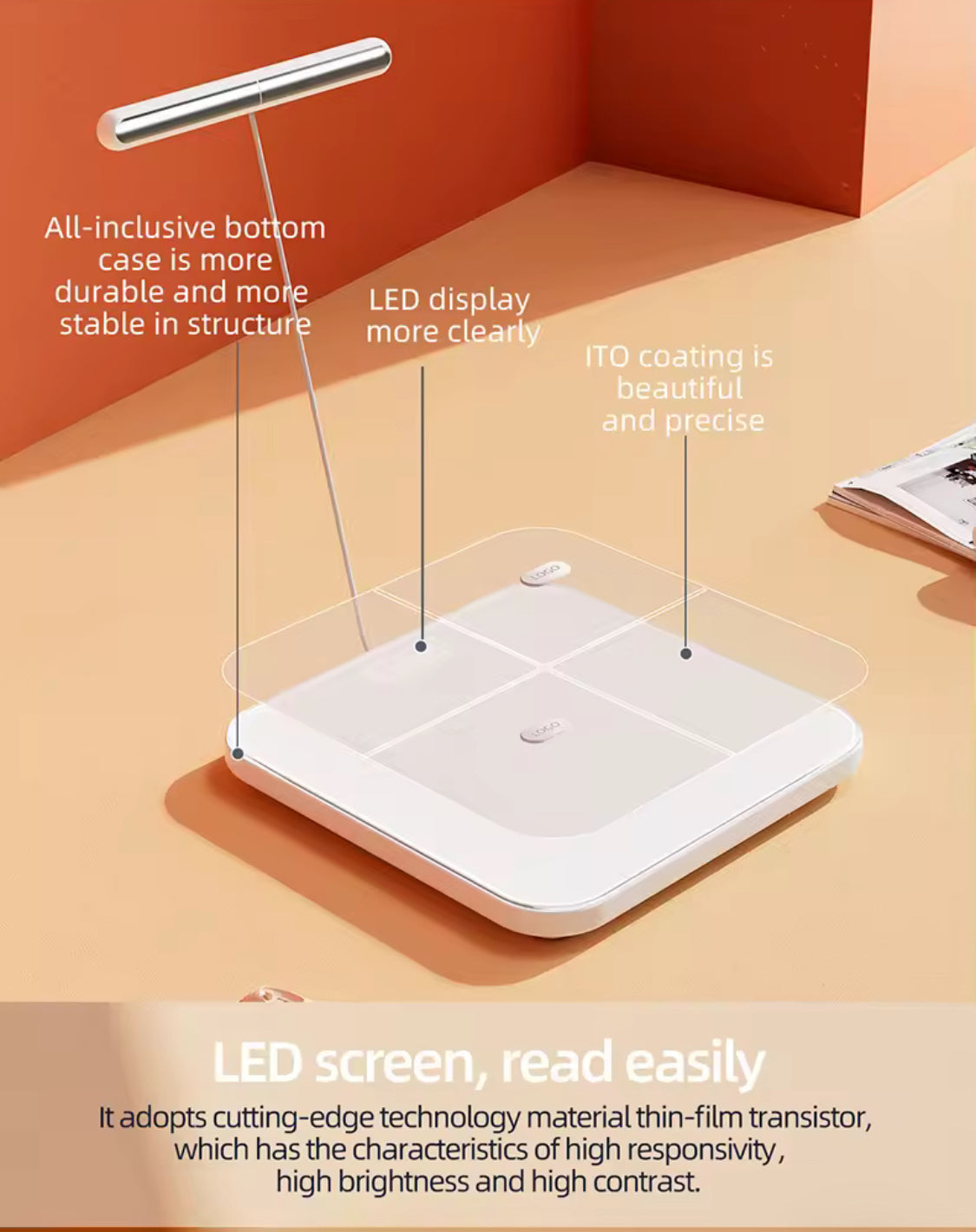 Nyhed Kropsscanner vægt 2.0 - Wifi og genopladelig - forudbestilling leveres slut juli - start august