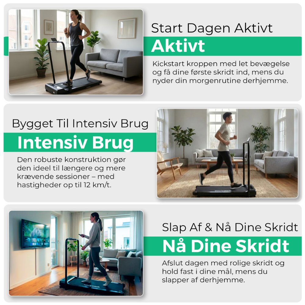WorkWalk Pro Løbebånd - Levering sidst i oktober