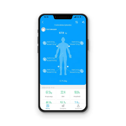 DANISH KROPSSCANNER VÆGT