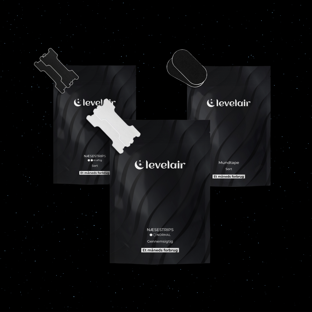 Levelair Næsestrips - Oplev bedre søvn & fri vejrtrækning