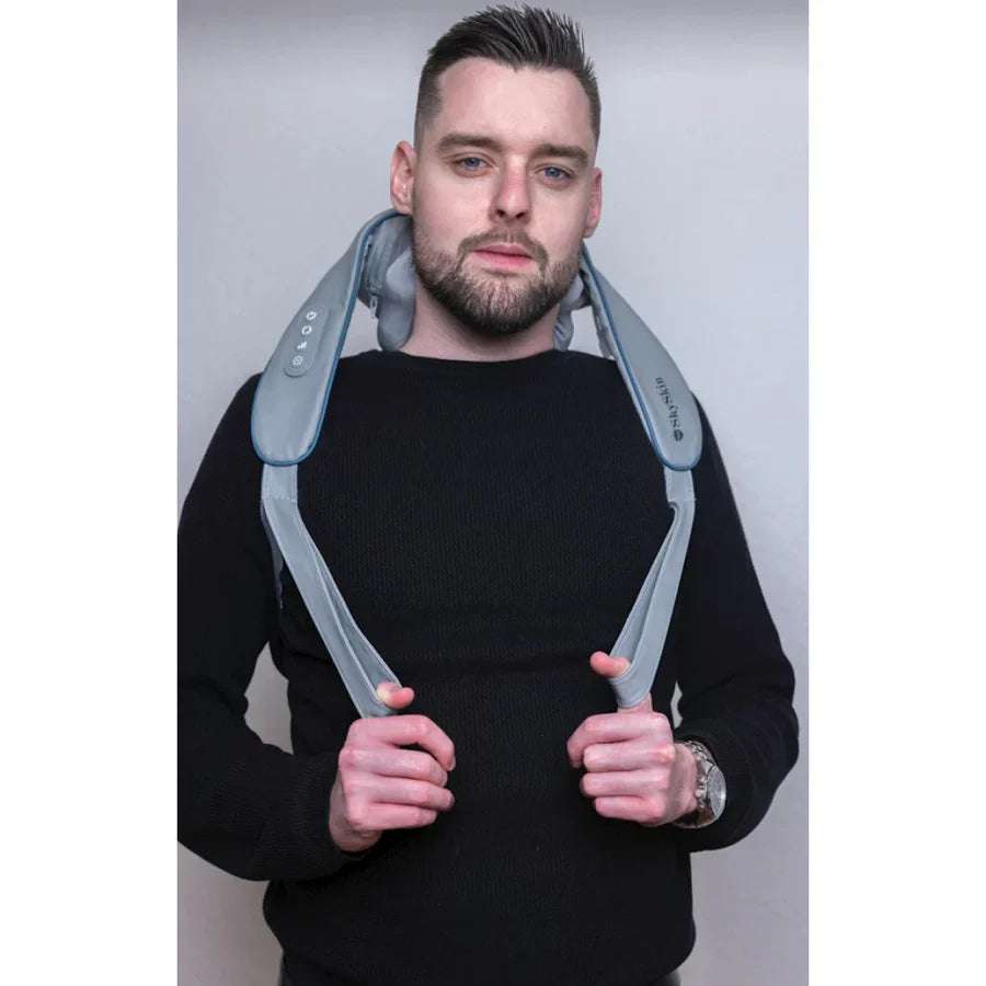 Nakke- og skuldermassageapparat