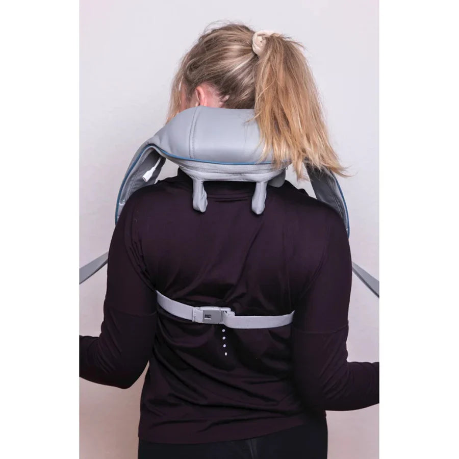 Nakke- og skuldermassageapparat