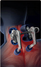 Nakke- og skuldermassageapparat